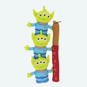 BNWT Disneyland Toy Story Little Green Man Alien Churro Plush Pendant Keychain